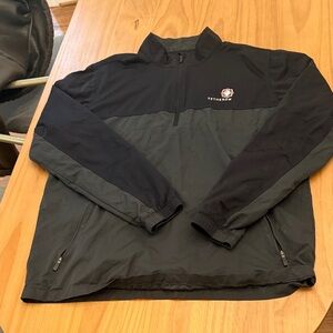 Nike Black and Gray Men's Windbreaker